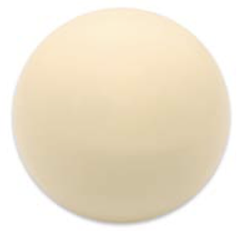 Bola blanca blanca 25.0mm