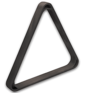 Triángulo de plástico duro para bola de billar estándar de 57,2 mm